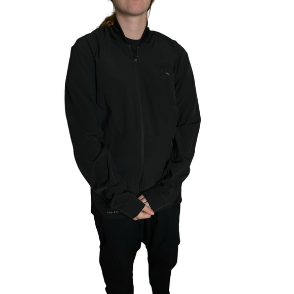 Nike Air Jordan Ultimate Flight Dri Fit Jacket Black 861500-010 Men's Me… - Picture 1 of 12